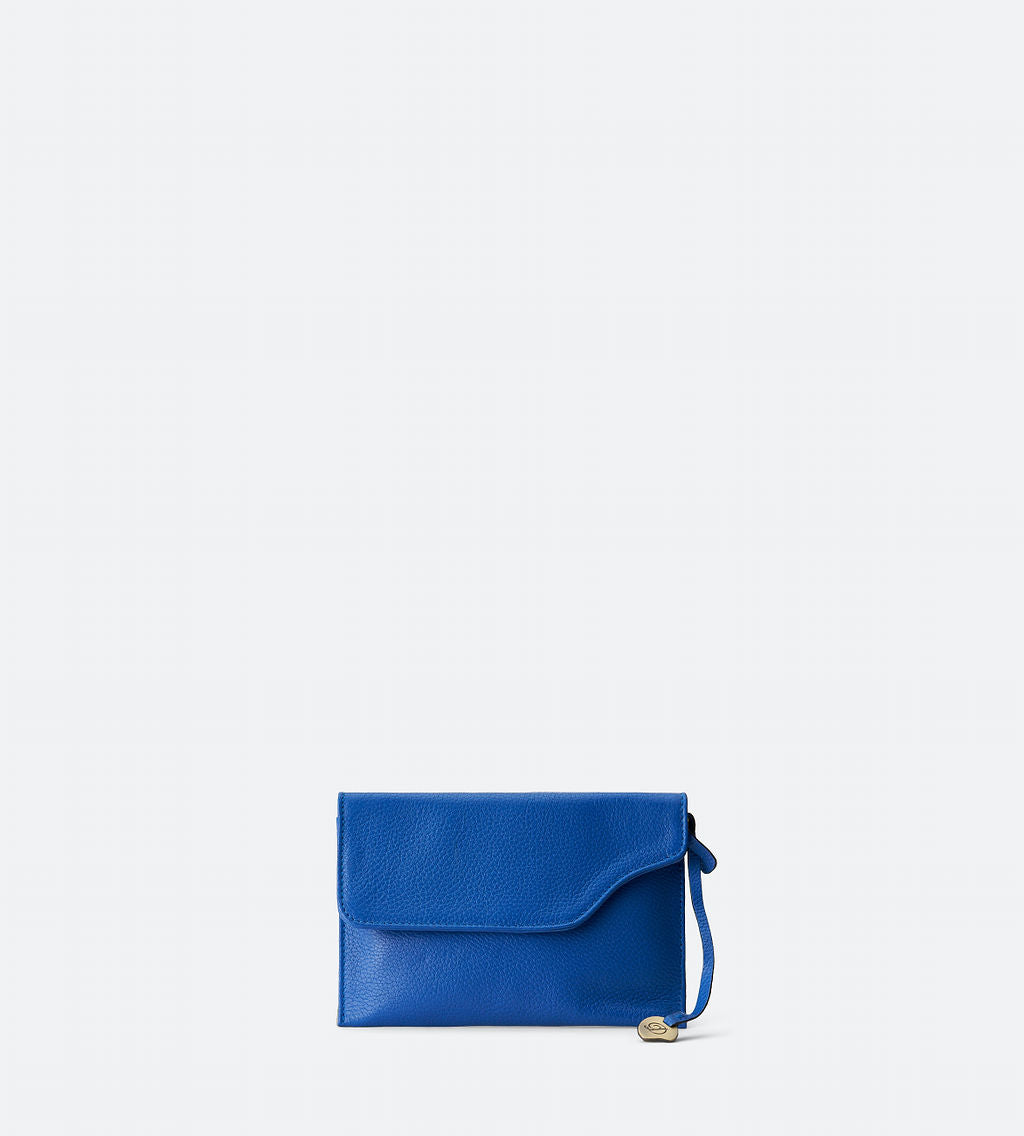 Fun and Flirty Crossbody Clutch - The Vicky Pebbled