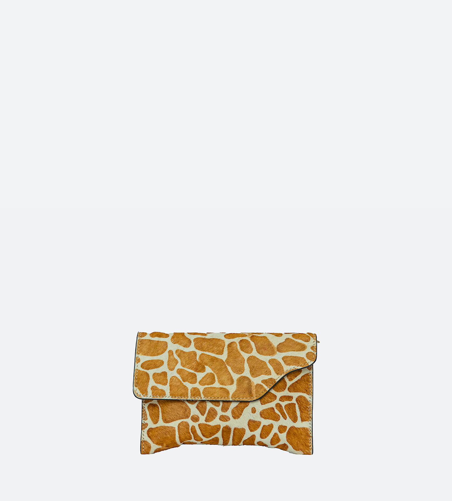 Fun and Flirty Faux Animal Crossbody Clutch - The Stella