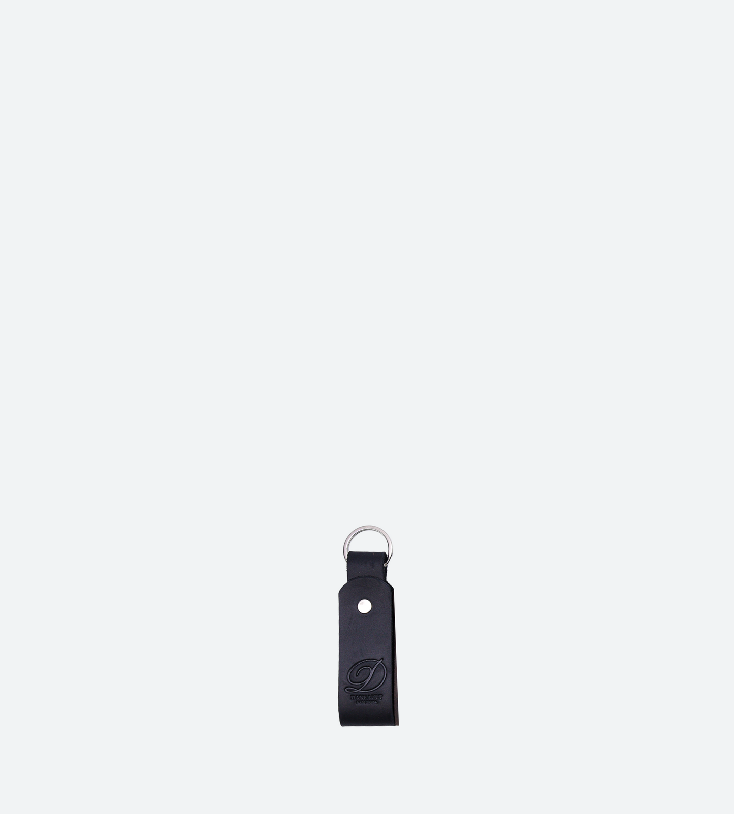 Leather Key Fob with Logo