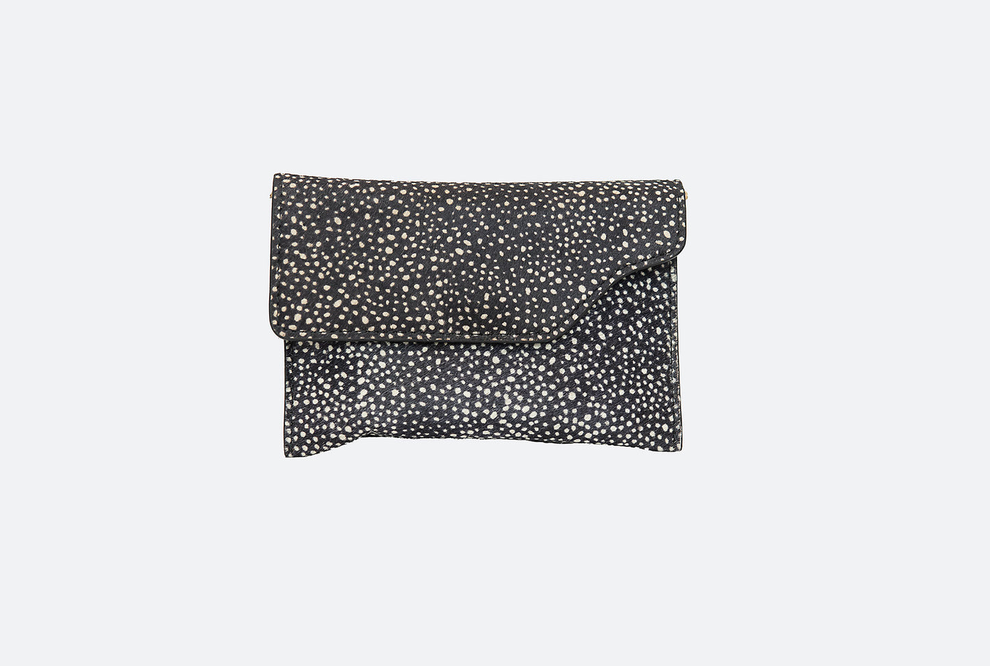 Fun and Flirty Faux Animal Crossbody Clutch - The Stella