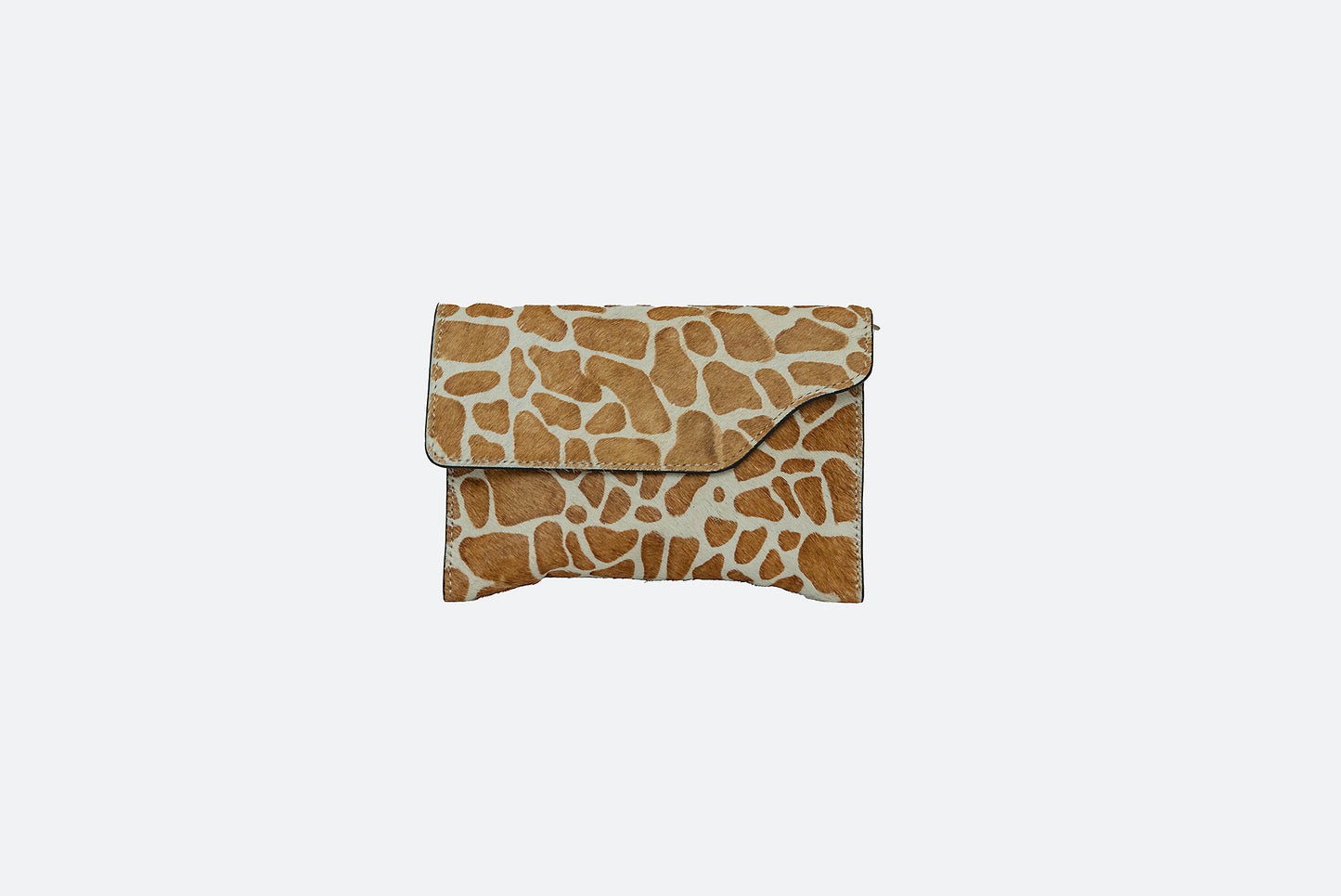 Fun and Flirty Faux Animal Crossbody Clutch - The Stella
