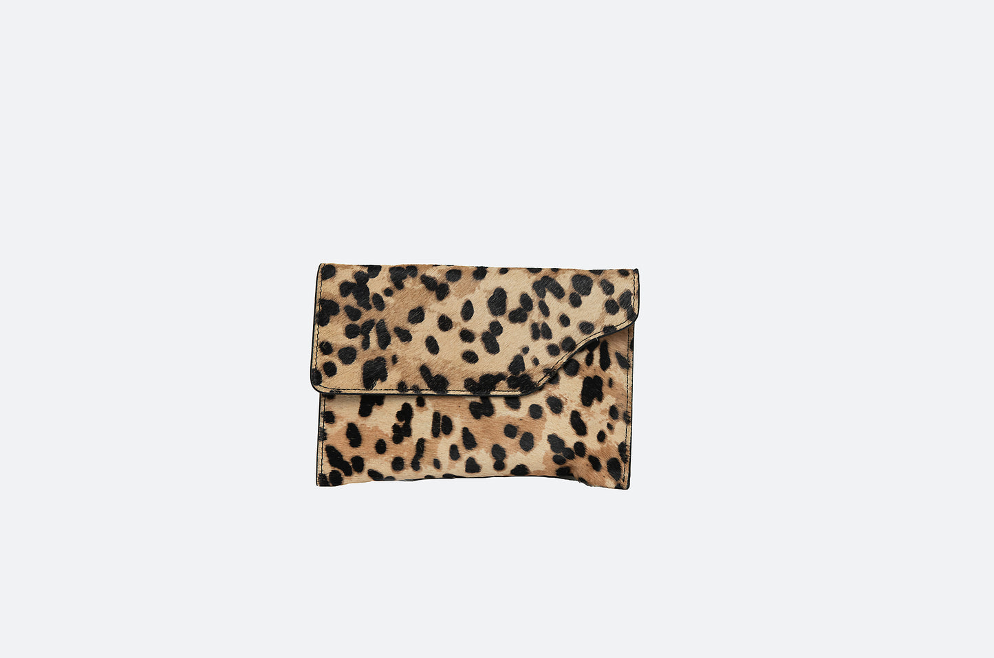 Fun and Flirty Faux Animal Crossbody Clutch - The Stella