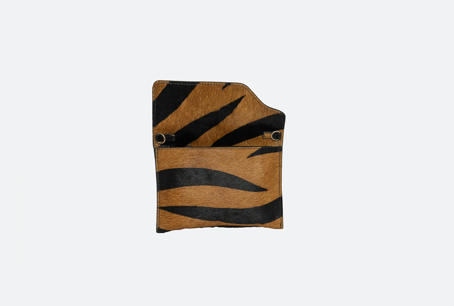 Fun and Flirty Faux Animal Crossbody Clutch - The Stella