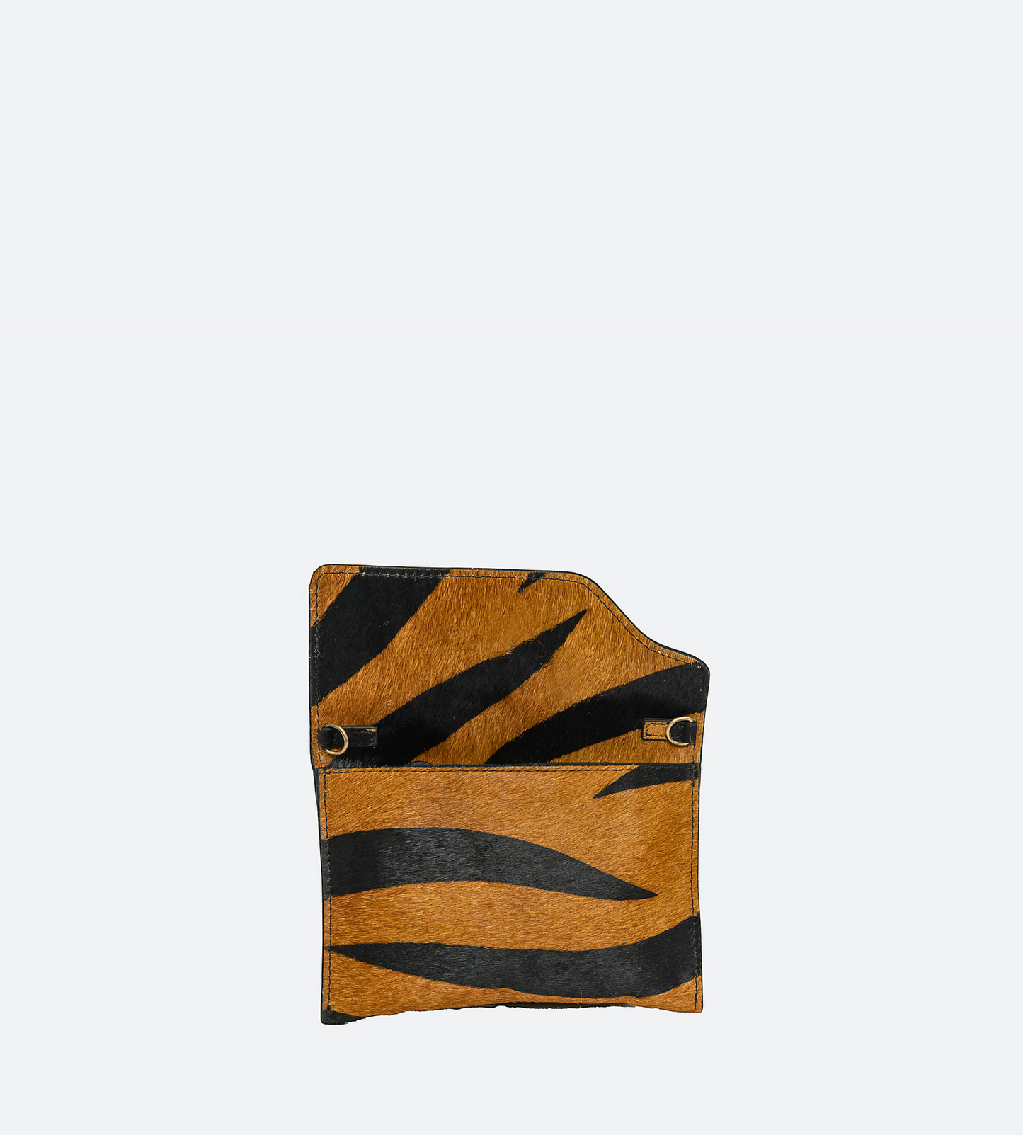 Fun and Flirty Faux Animal Crossbody Clutch - The Stella