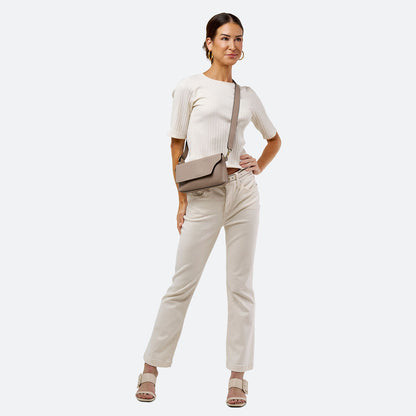 Pebbled Belt/Crossbody Bag - The Kim