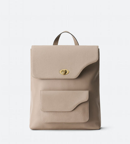 Large Backpack with Front Pocket - The Janette