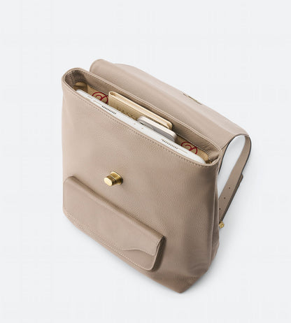 Large Backpack with Front Pocket - The Janette