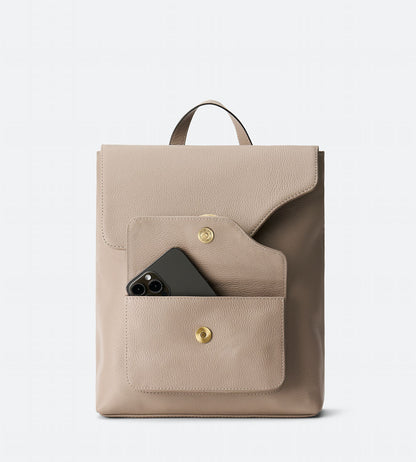 Large Backpack with Front Pocket - The Janette