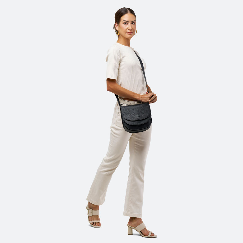 Crescent Double Moon Bag - The Luna