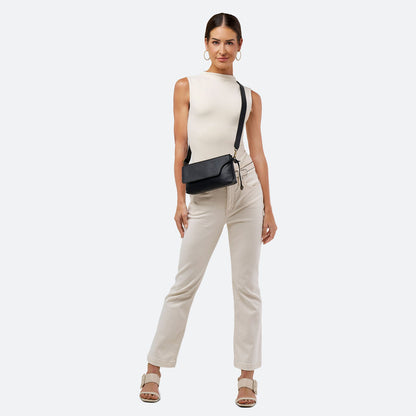 Pebbled Belt/Crossbody Bag - The Kim