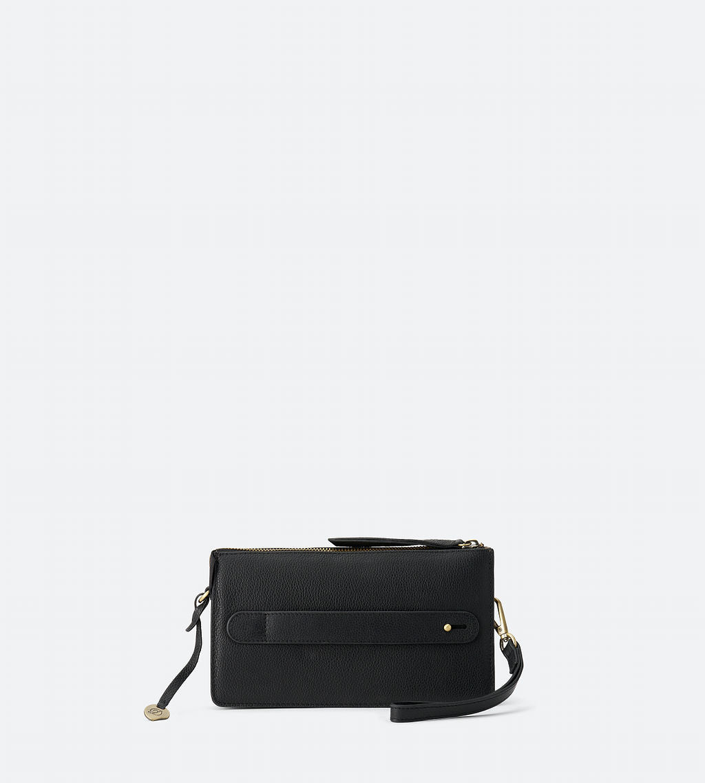Pebbled Metro Clutch - The Lynne