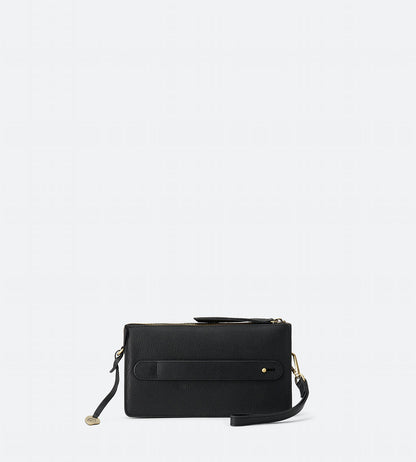 Pebbled Metro Clutch - The Lynne