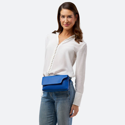 Pebbled Belt/Crossbody Bag - The Kim