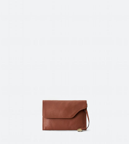 Fun and Flirty Crossbody Clutch - The Vicky Pebbled