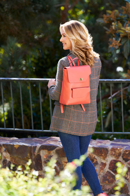 Large Backpack with Removable Clutch/Crossbody - The Cynthia