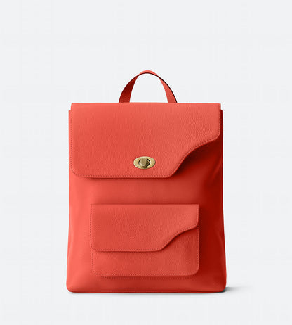 Large Backpack with Front Pocket - The Janette