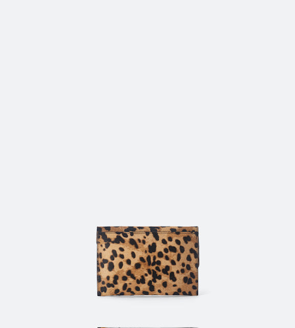 Fun and Flirty Faux Animal Crossbody Clutch - The Stella
