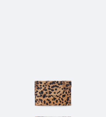 Fun and Flirty Faux Animal Crossbody Clutch - The Stella
