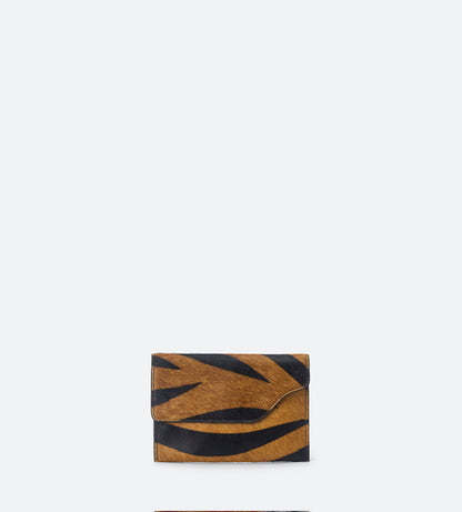 Fun and Flirty Faux Animal Crossbody Clutch - The Stella