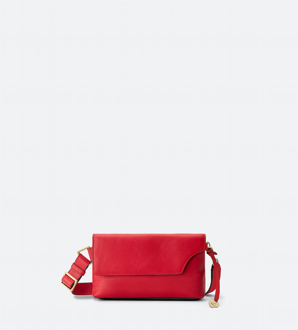 Pebbled Belt/Crossbody Bag - The Kim