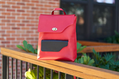 Large Backpack with Removable Clutch/Crossbody - The Cynthia