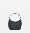 Suede Leather Hand Woven Hobo Purse - The Gloria