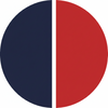 Navy/Red
